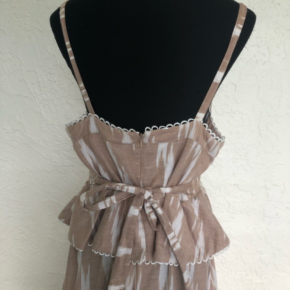 Hemant & Nandita Gurun Coverup Maxi Dress in Nude - Picture 6 of 9